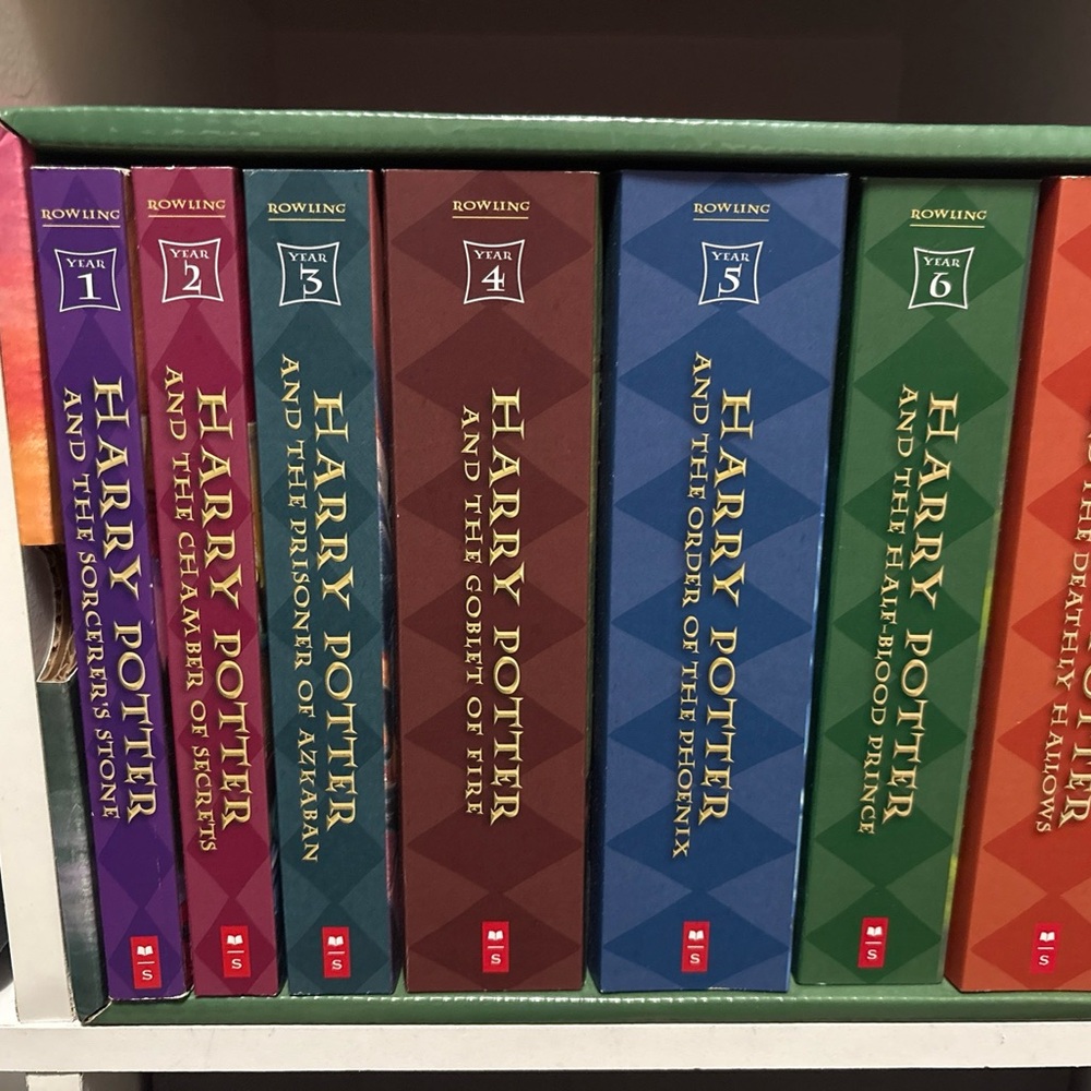Harry Potter Book Set by - Multicolor